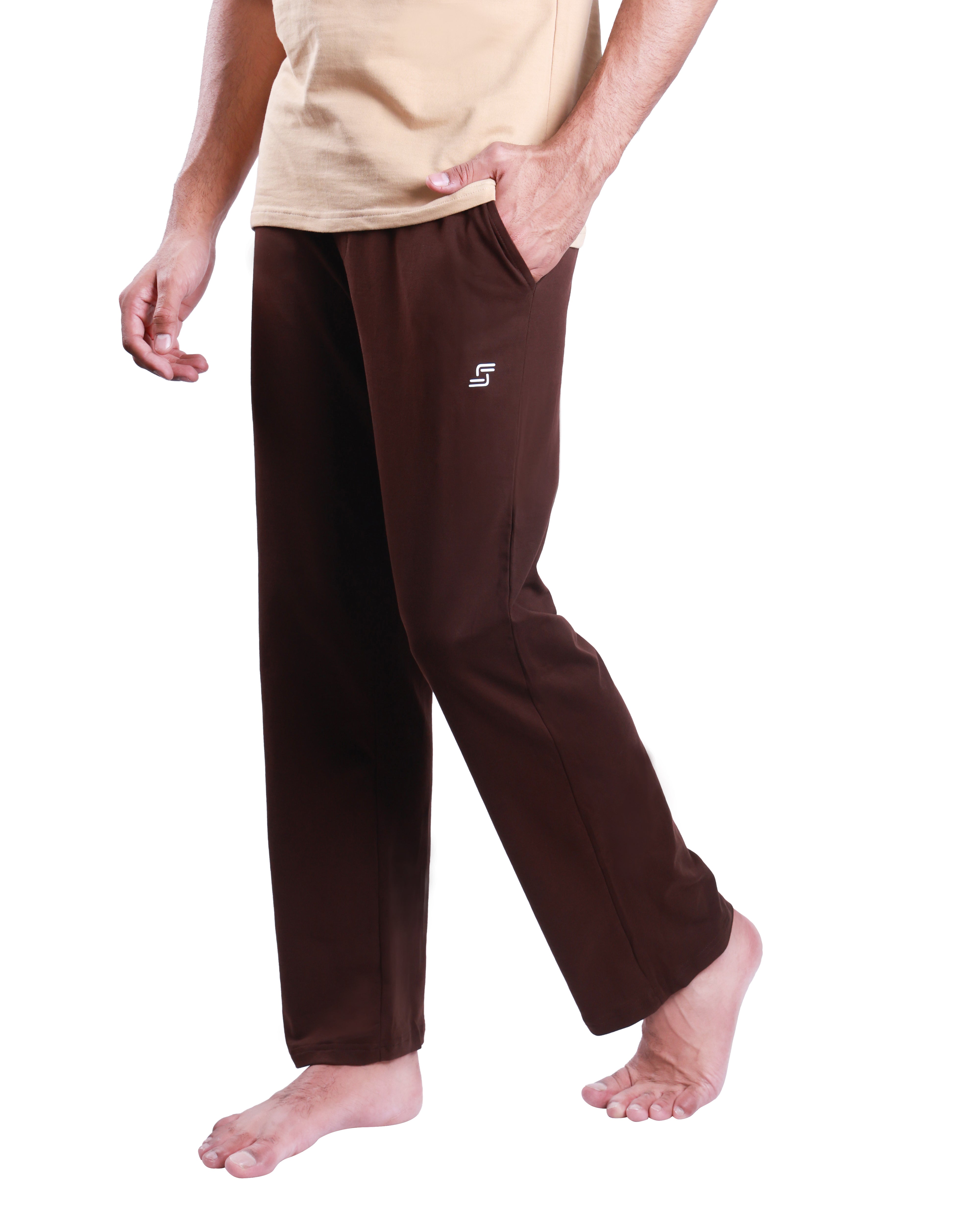 Track Pants - Chocolate Brown